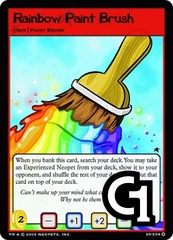 Rainbow Paint Brush - Foil